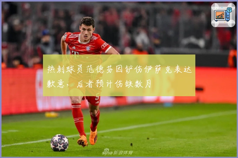 热刺球员范德芬因铲伤伊萨克表达歉意，后者预计伤缺数月